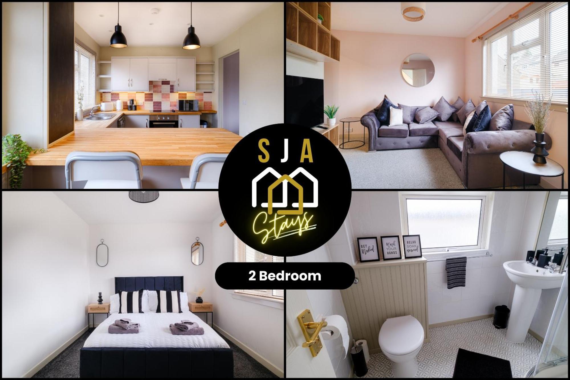 Banchory House - Sja Stays - 2 Bed House Quarto foto