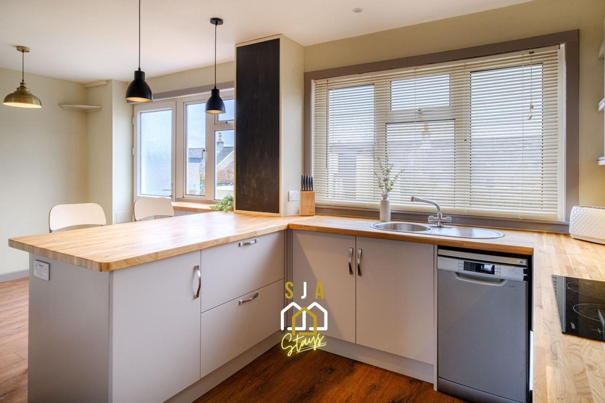 Banchory House - Sja Stays - 2 Bed House Quarto foto